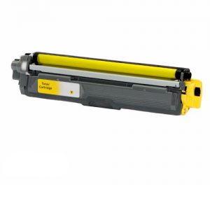 Compatible Brother TN-255Y High Yield Yellow Toner Cartridge- 2,200 Pages