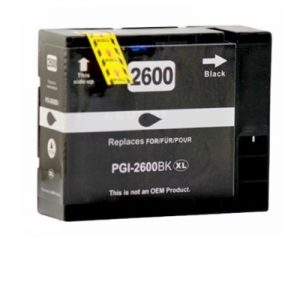 Compatible Canon PGI-2600XLBK Black High Yield Ink Cartridge