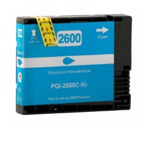 Compatible Canon PGI-2600XLC Cyan High Yield Ink Cartridge