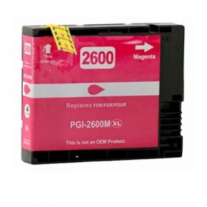 Compatible Canon PGI-2600XLM Magenta High Yield Ink Cartridge