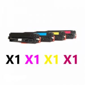 4 Pack Compatible HP CC530A-CC533A (304A) Toner Cartridge (1BK,1C,1M,1Y)