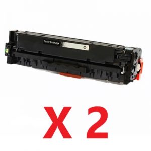 2 x Compatible Canon CART-316BK Black Toner Cartridge – 2,300 Pages.