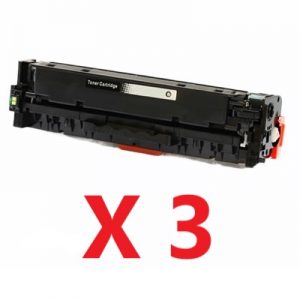 3 x Compatible Canon CART-316BK Black Toner Cartridge – 2,300 Pages.