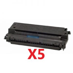 5 x Compatible Canon E-30/ E-31/ E-40 Black Toner Cartridge – 3,700 Pages