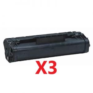 3 x Compatible Canon FX-3 Black Toner Cartridge – 2,700 Pages