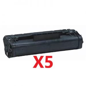 5 x Compatible Canon FX-3 Black Toner Cartridge – 2,700 Pages