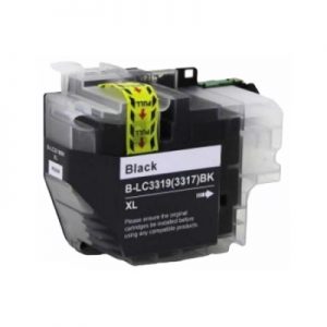 Compatible Brother LC-3319XLBK Black High Yield Ink Cartridge – 3,000 Pages