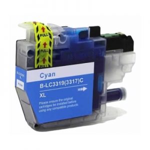 Compatible Brother LC-3319XLC Cyan High Yield Ink Cartridge – 1,500 Pages