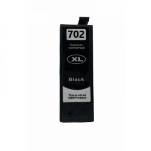 Compatible Epson 702XL Black High Yield Ink Cartridge