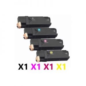 4 Pack Compatible Fuji Xerox CT201632-CT201635 Toner Cartridges