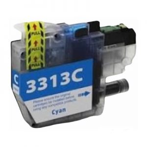 Compatible Brother LC-3313C Cyan High Yield Ink Cartridge – 400 Pages