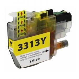 Compatible Brother LC-3313Y Yellow High Yield Ink Cartridge – 400 Pages