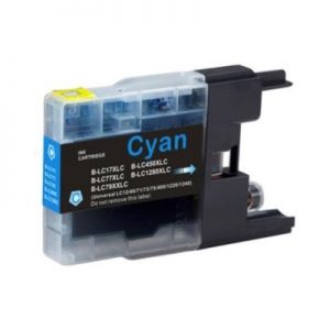 Compatible Brother LC-40/73/77XLC Cyan Ink Cartridge – 1,200 Pages