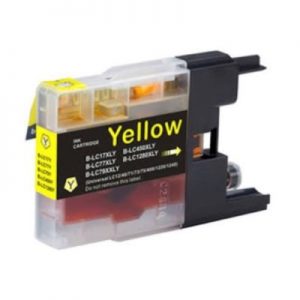 Compatible Brother LC-40/73/77XLY Yellow Ink Cartridge – 1,200 Pages