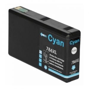 Compatible Epson 786XL Cyan High Yield Ink Cartridge – 2,000 Pages