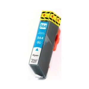 Compatible HP 564XL Cyan High Yield Ink Cartridge – 750 Pages