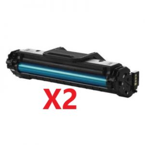 2 x Compatible Samsung MLT- D117S Black Toner Cartridge – 2,500 Pages.