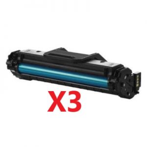 3 x Compatible Samsung MLT- D117S Black Toner Cartridge – 2,500 Pages.