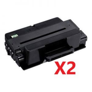 2 x Compatible Samsung MLT-D205L Black Toner Cartridge – 5,000 Pages