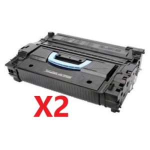 2 x Compatible HP CF325X (25X) Black Toner Cartridge – 40,000 Pages