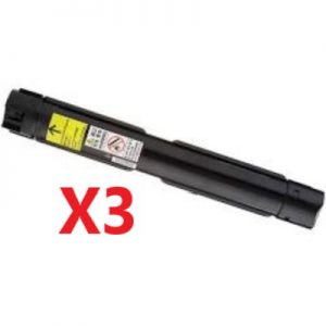 3 x Compatible Fuji Xerox CT202384 Black Toner Cartridge – 9,000 Pages