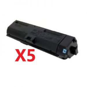 5 x Compatible Kyocera TK-1184 Black Toner Cartridge 3,000 Pages