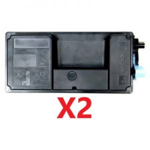 2 x Compatible Kyocera TK-3134 Black Toner Cartridge 25,000 Pages