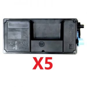 5 x Compatible Kyocera TK-3134 Black Toner Cartridge 25,000 Pages