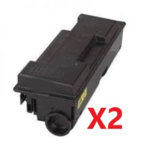 2 x Compatible Kyocera TK-354 Black Toner Cartridge 15,000 Pages