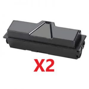 2 x Compatible Kyocera TK-1134 Black Toner Cartridge 3,200 Pages