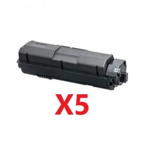 5 x Compatible Kyocera TK-1174 Black Toner Cartridge 7,200 Pages