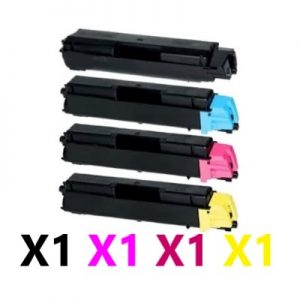 4 Pack Compatible Kyocera TK-5144 Toner Cartridge (1BK,1C,1M,1Y)