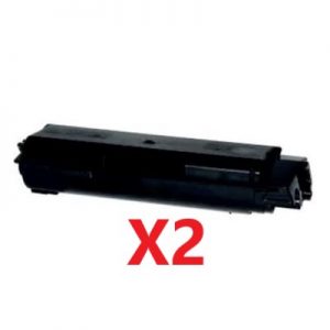 2 x Compatible Kyocera TK-5144K Black Toner Cartridge – 7,000 Pages