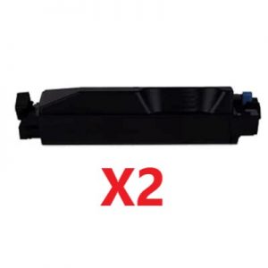 2 x Compatible Kyocera TK-5274K Black Toner Cartridge – 8,000 Pages