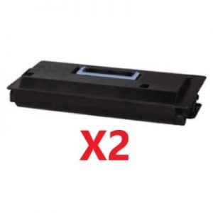 2 x Compatible Kyocera TK-715 Black Toner Cartridge 34,000 Pages