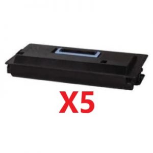 5 x Compatible Kyocera TK-715 Black Toner Cartridge 34,000 Pages