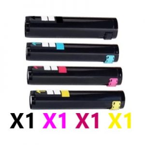 4 Pack Compatible Fuji Xerox CT200539 – CT200542 Toner Cartridges (1BK,1C,1M,1Y)