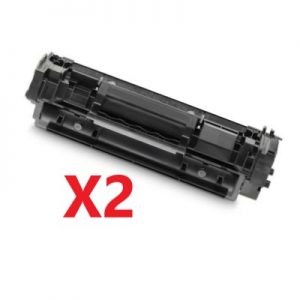 2 x Compatible HP W1340X (134X) Black High Yield Toner Cartridge – 2,400 Pages