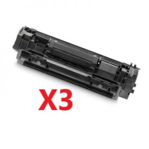 3 x Compatible HP W1340X (134X) Black High Yield Toner Cartridge – 2,400 Pages