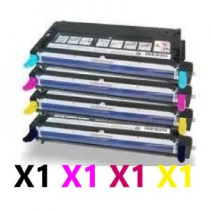 4 Pack Compatible Fuji Xerox CT350567 – CT350570 Toner Cartridges (1BK,1C,1M,1Y)