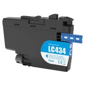 Compatible Brother LC-434C Cyan Ink Cartridge – 750 Pages