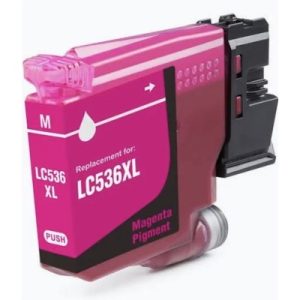 Compatible Brother LC-536XLM Magenta High Yield Ink Cartridge – 1,500 pages