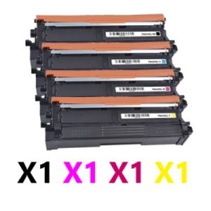 4 Pack Compatible Brother TN-645XL High Yield Toner Cartridge (1BK,1C,1M,1Y)